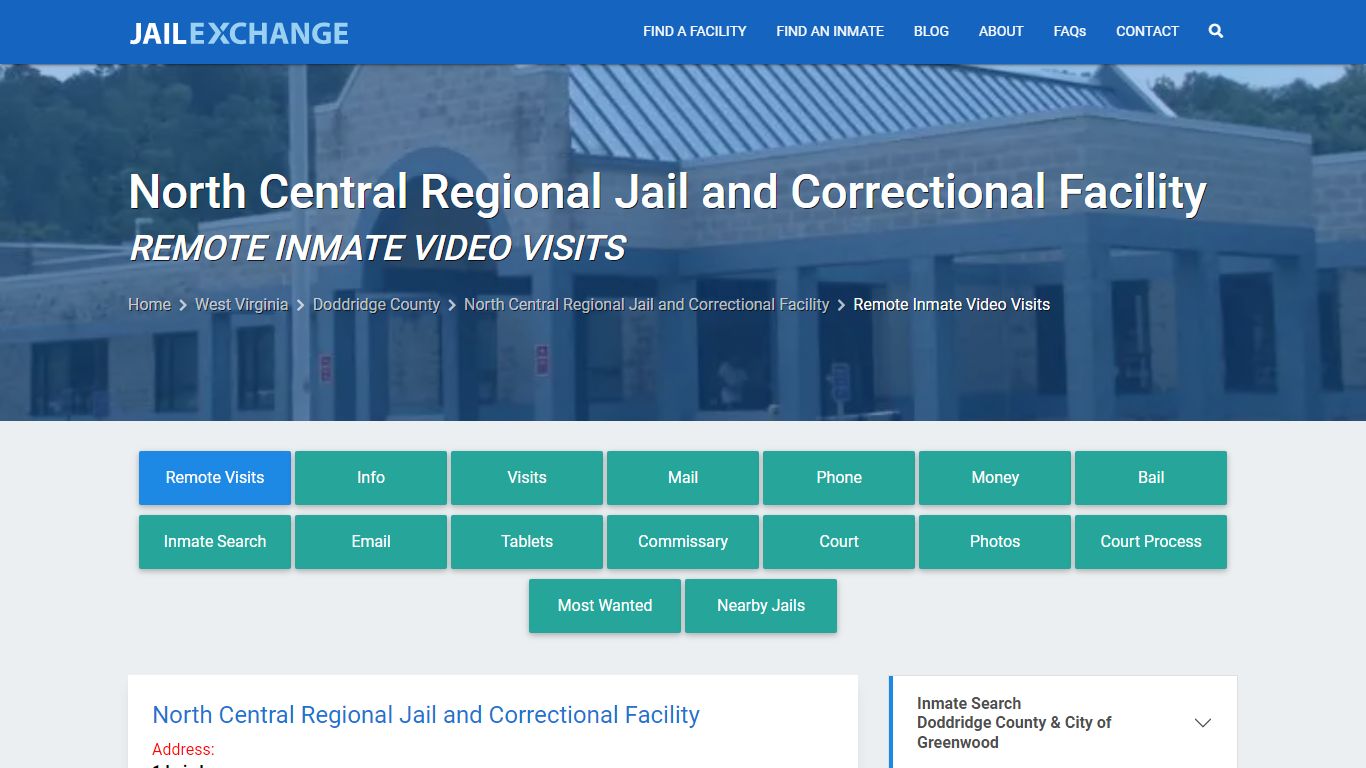 North Central Regional Jail and Correctional Facility